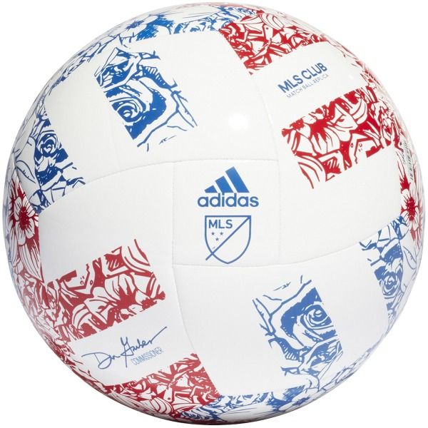 adidas MLS CLB Ball White/Blue