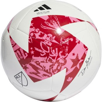 A MLS Club Ball White/Red