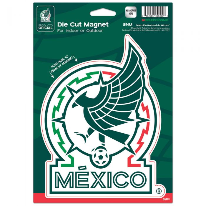 WC Mexico Cut Logo Magnet Gree