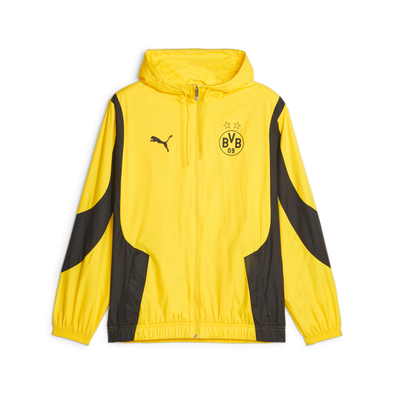 PUMA Borussia Dortmund Prematch Woven Anthem Jacket