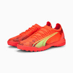 Puma Ultra Ultimate Cage Turf Football Boots Fiery/Yellow