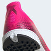 adidas Kid's X Ghosted 3 TF J Turf Football Boots Pink/Black/White