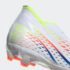 adidas Predator Edge 3 Laceless FG firm Ground Football Boots White/Yellow/Blue
