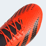 adidas Predator Accuracy.1 Low FG Firm Ground Football Boots Black/Orange