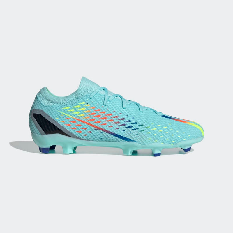 adidas Speed Potal 3 FG Firm Ground Football Boots Aqua/Blue/Yellow