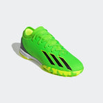 adidas Kid's X Speed Portal 3 TF J Turf Football Boots Green