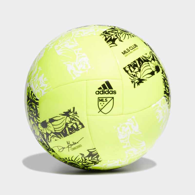 adidas MLS Club Soccer Ball Yellow/Black