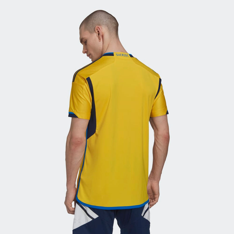 adidas Men's Sweden SVFF Home Jersey 22 Yellow