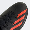 adidas Kid's X Speed Portal 3 TF J Turf Football Boots Black/Red