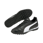 Puma King Pro 21 TT Turf Football Boots Black/White