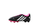 adidas Kid's Conquisto FG J Firm Ground Football Boots Black/Pink